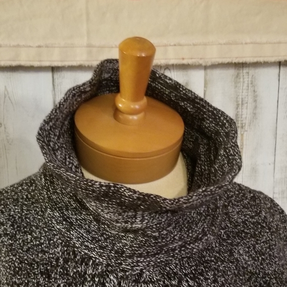 Style & Co Black & White Sweater Dress - Picture 3 of 5